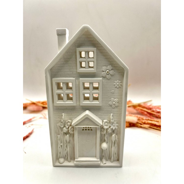 Yan 3 Pencereli Tasarım Wam Ev Silikon Kalıp