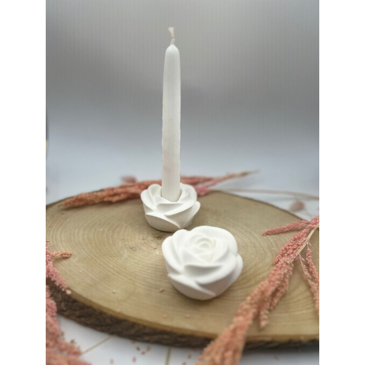 Elegant Rose Silicone Mold