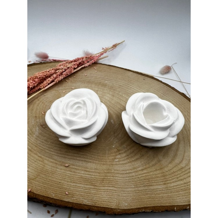 Elegant Rose Silicone Mold