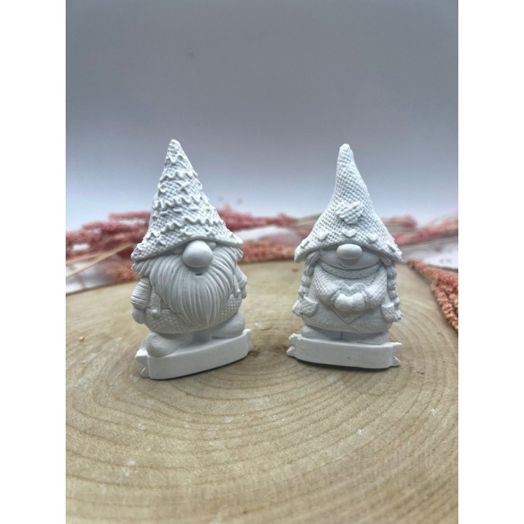 Heart Detailed Girl Nose Silicone Mold