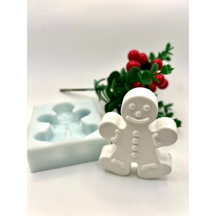 Cookie Man Silicone Mold