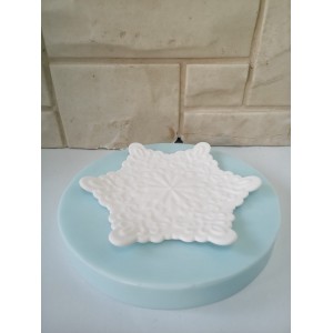 Desenli Yıldız Tabak Silikon Kalıp