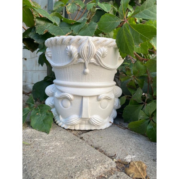 Tin Soldier Flower Pot Silicone Mold