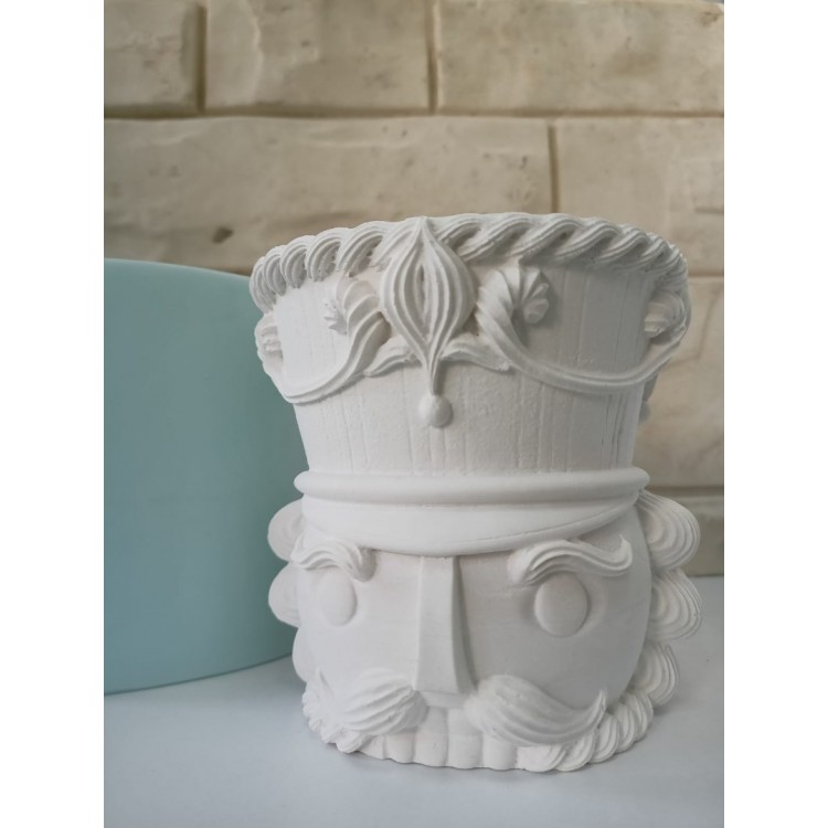 Tin Soldier Flower Pot Silicone Mold