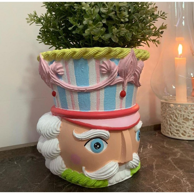 Tin Soldier Flower Pot Silicone Mold