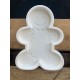 Cookie Man Plate Silicone Mold