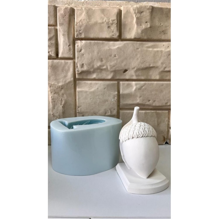 Pedestal Acorn Book Holder Silicone Mold Pedestal Acorn Book Holder Silicone Mold