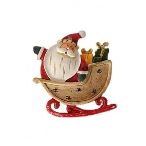 Kızaklı Santa Silikon Kalıp