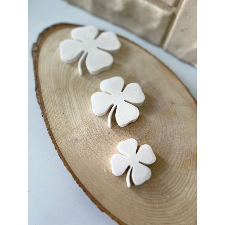 Dört Yapraklı Büyük Yonca Silikon Kalıp