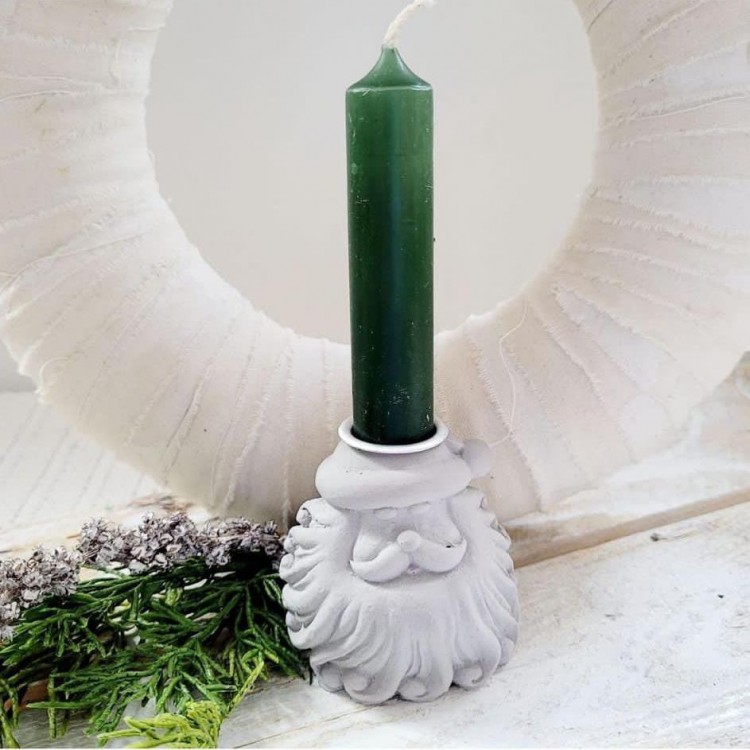 Sevimli Santa Mumluk Silikon Kalıp