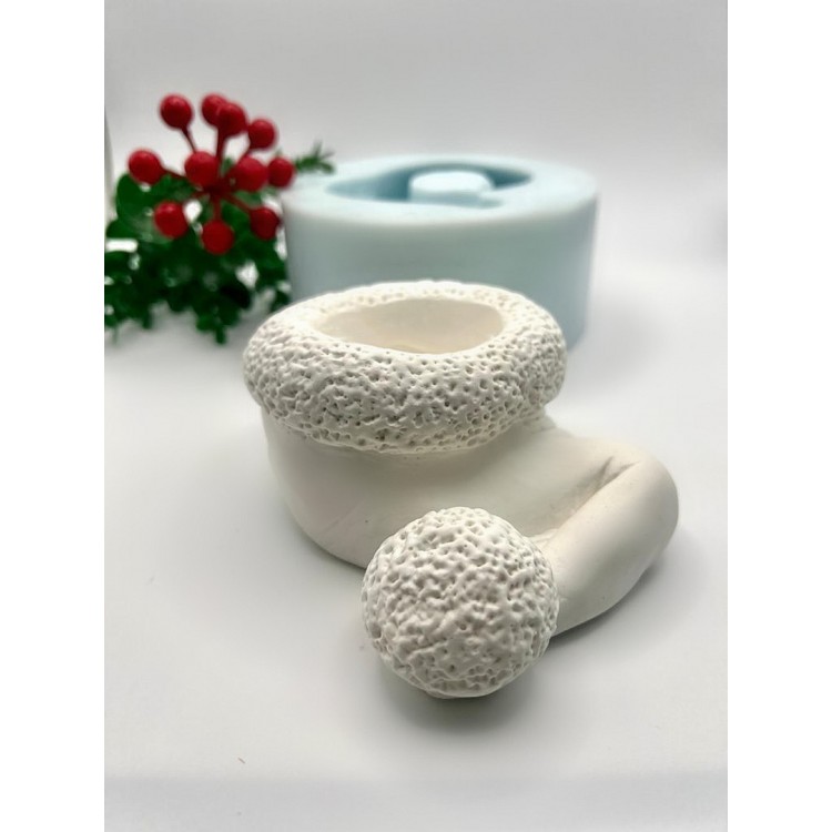 Christmas Hat Flower Pot Silicone Mold