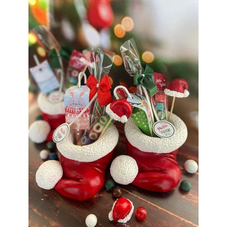 Christmas Hat Flower Pot Silicone Mold