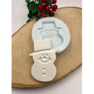 Güleç Kardan Adam Silikon Kalıp