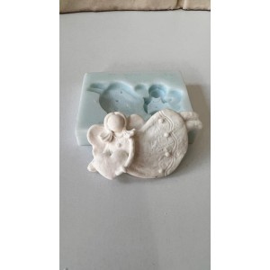 Kalpli Şirin Melek Silikon Kalıp