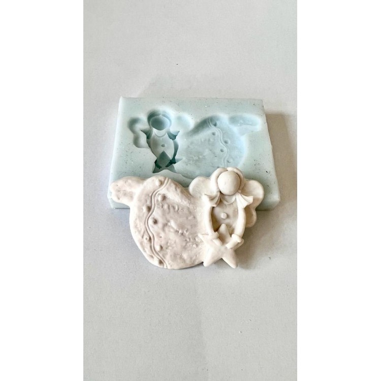 Cute Starry Angel Silicone Mold