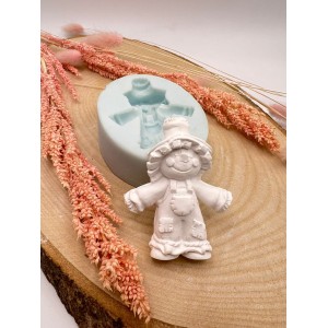 Korkuluk Saksı Süsü Silikon Kalıp