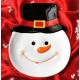  Snowman Plate Silicone Mold