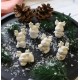 Gift Wrapped Deer Silicone Mold Gift Wrapped Deer Silicone Mold
