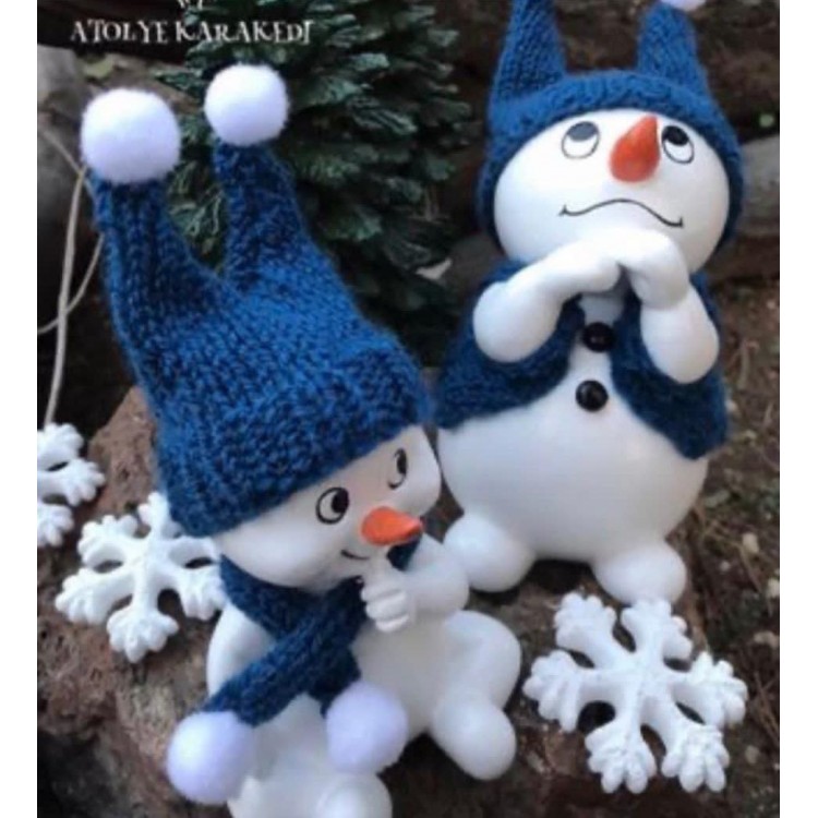 Big Snowman Silicone Mold