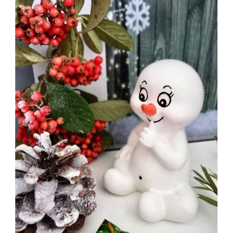 Small Snowman Silicone Mold Small Snowman Silicone Mold