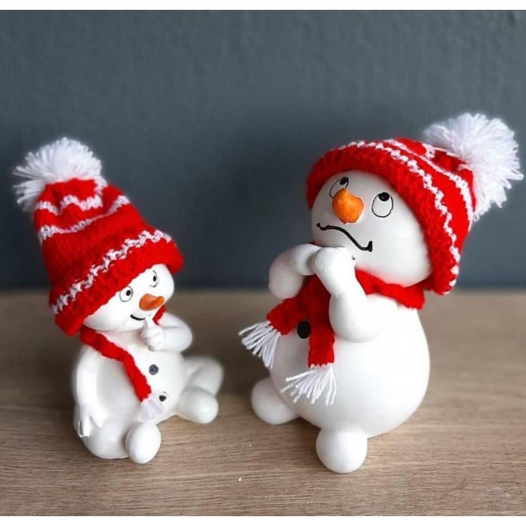 Big Snowman Silicone Mold