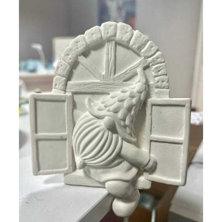 Pencereli Dekor Burnuk Silikon Kalıp