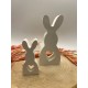 Big Rabbit Silicone Mold with Heart Big Rabbit Silicone Mold with Heart