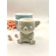  Koala Flower Pot Silicone Mold Dimensions