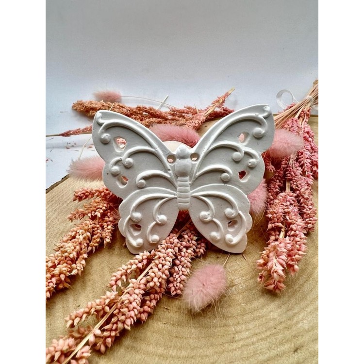 Vintage Kelebek Silikon Kalıp