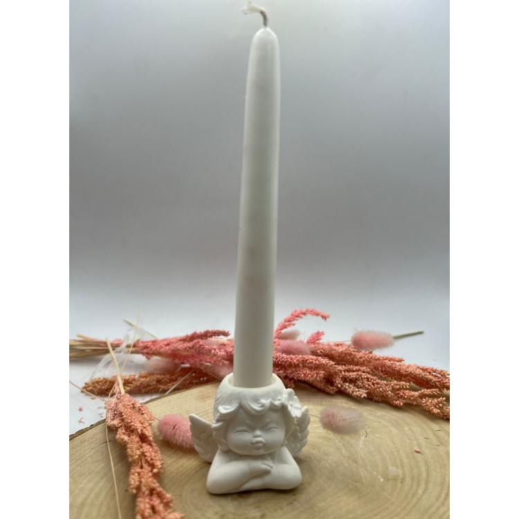 Hands Tied Angel Candlestick Silicone Mold