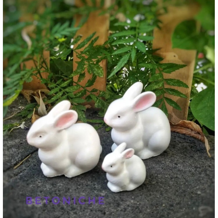 Büyük Tavşancık Silikon Kalıp