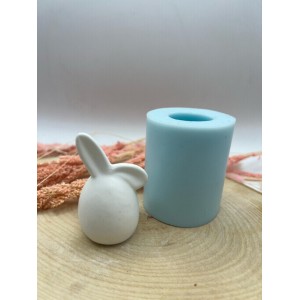 Kıvrık Kulak Tavşan Silikon Kalıp