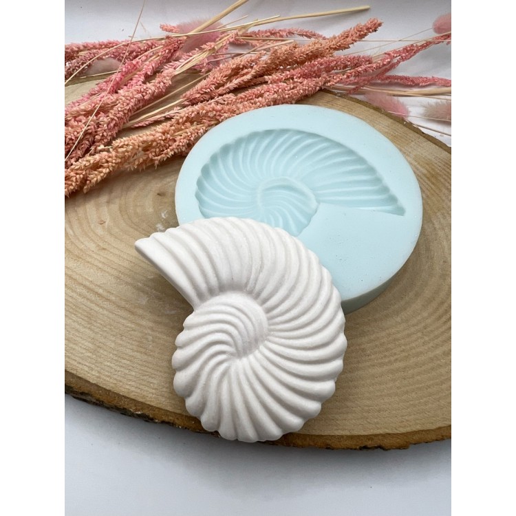 Helezonik Deniz Kabuğu Silikon Kalıp