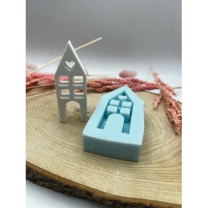 Kalpli Küçük Boy Ev Silikon Kalıp