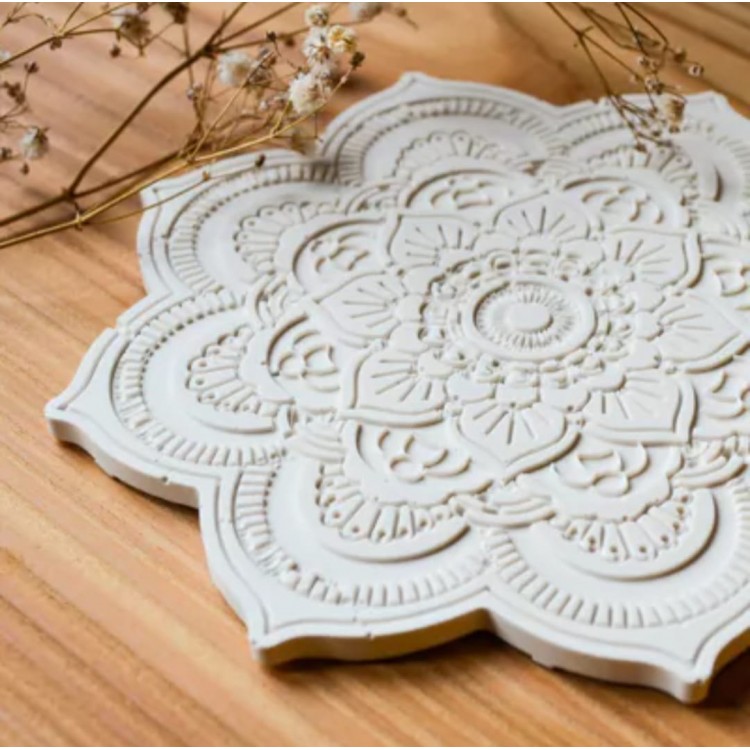  Octagon Mandala Silicone Mold