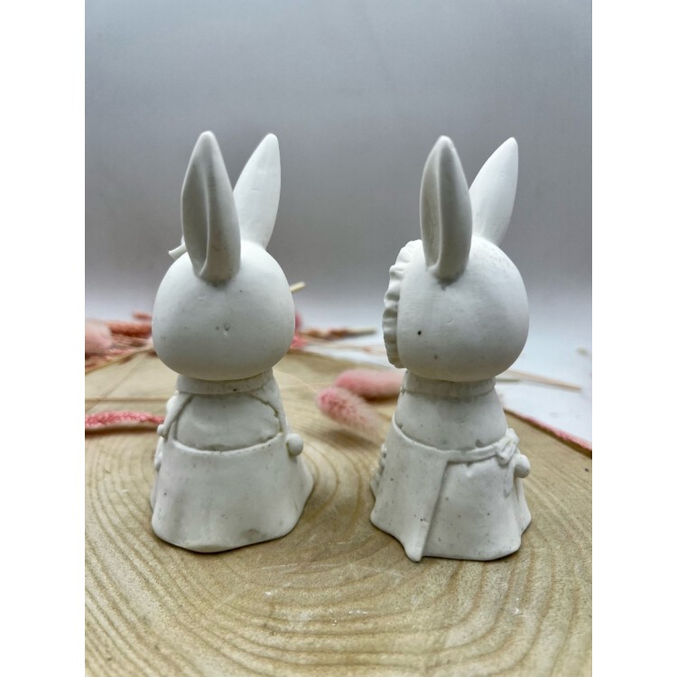  Cute Male Rabbit Silicone Mold
