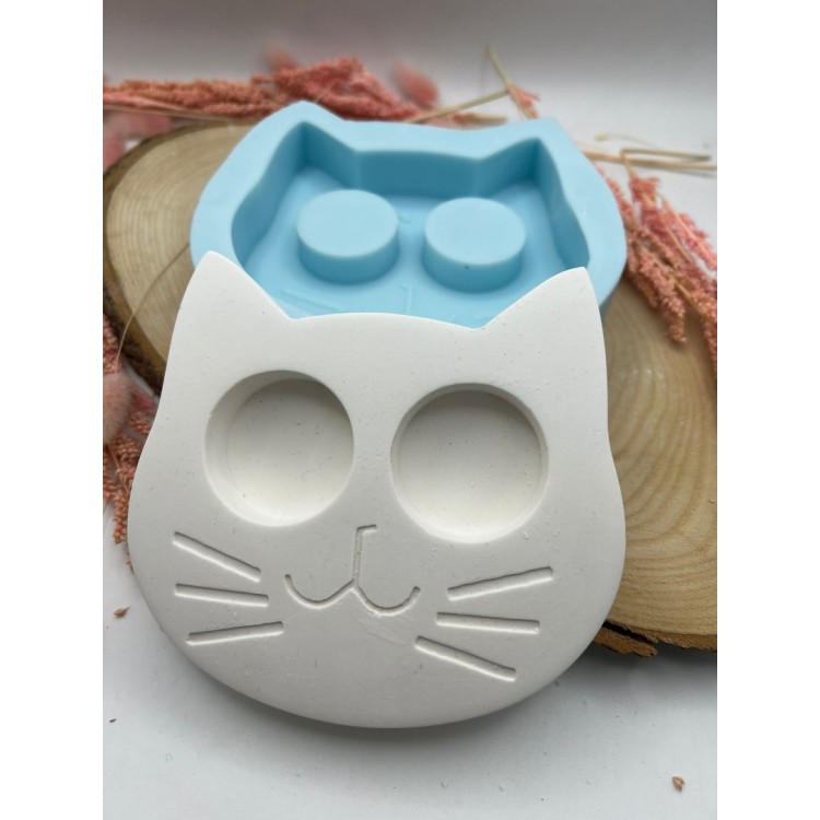 Kedi Mumluk Silikon Kalıp
