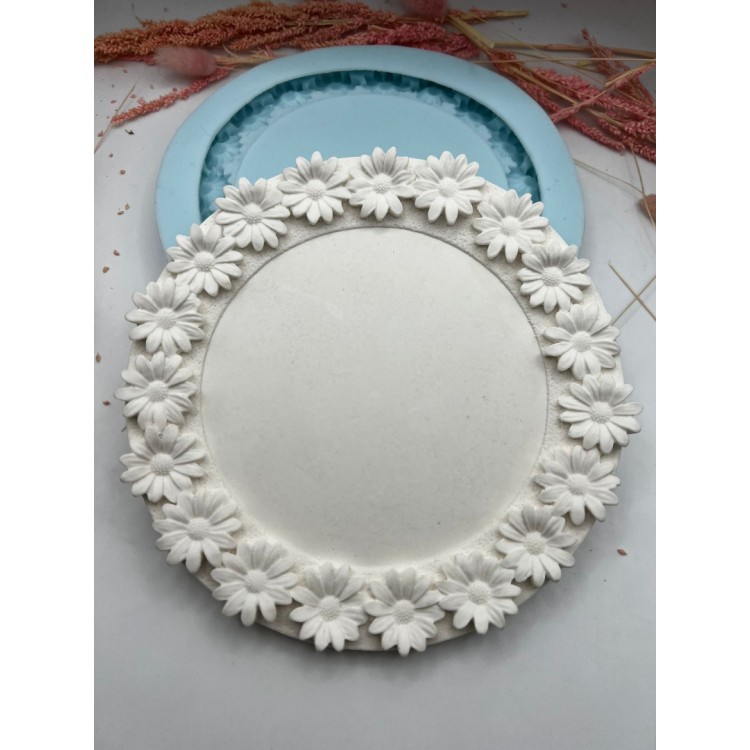 Daisy Small Tray Silicone Mold
