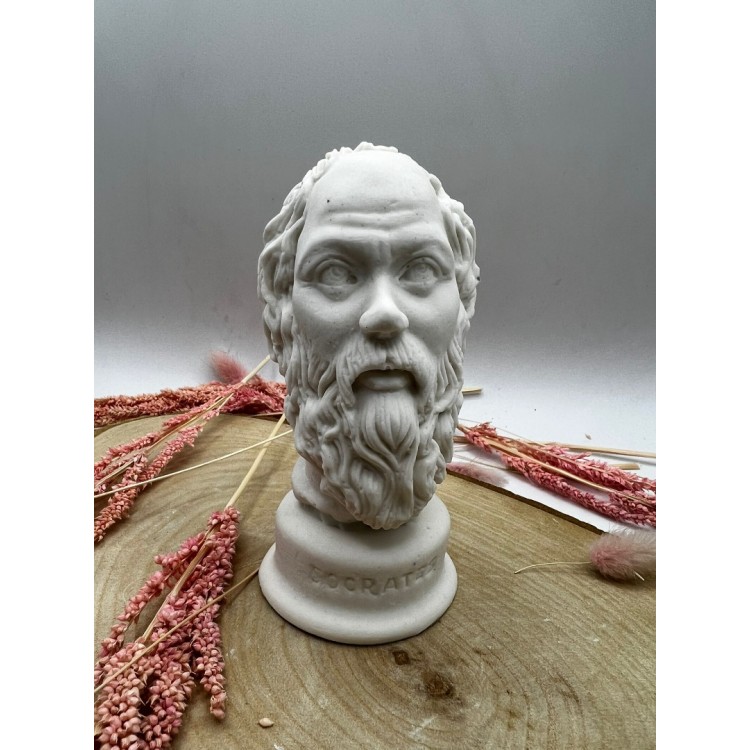 Socrates Büst Silikon Kalıp
