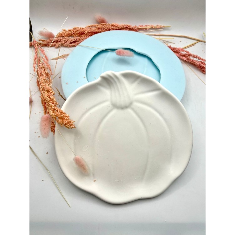  Pumpkin Plate Presentation Silicone Mold