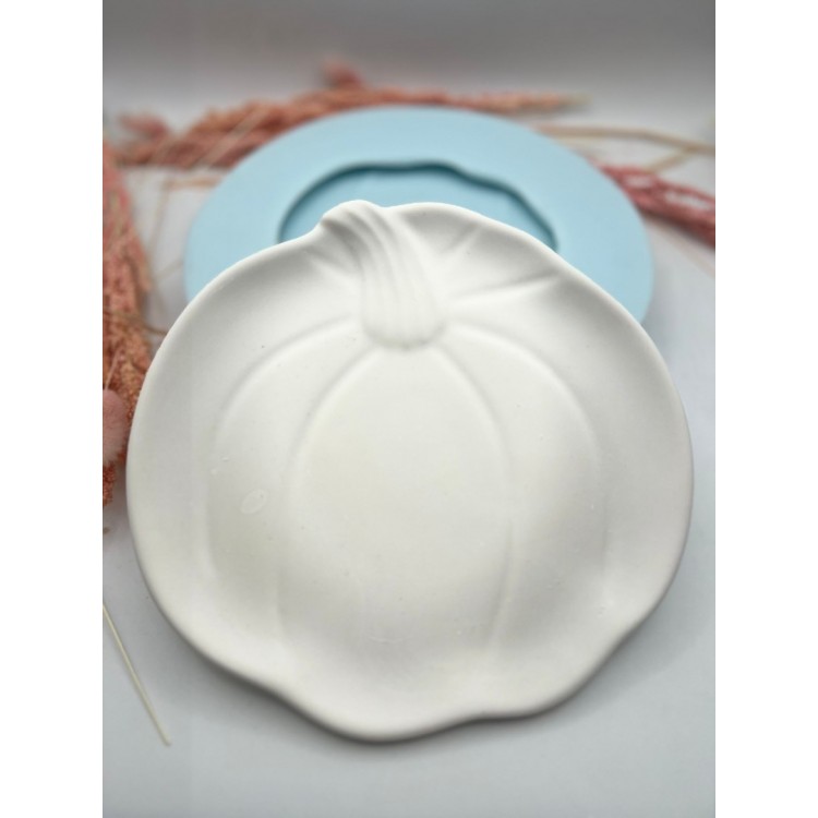  Pumpkin Plate Presentation Silicone Mold