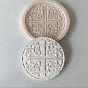 Sarmal Bardak Altlığı Silikon Kalıp