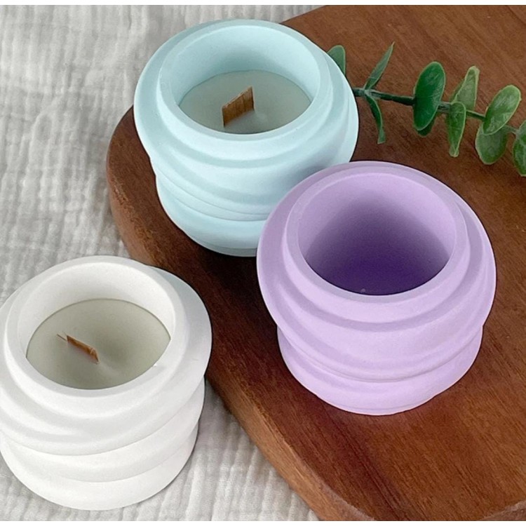 Dönel Saksı Silikon Kalıp