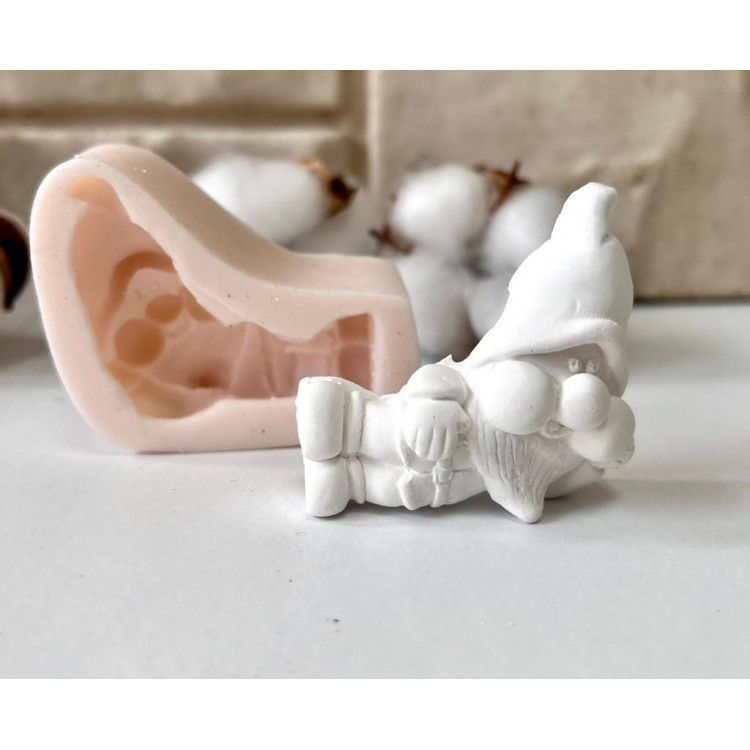 Sidelying Dwarf Silicone Mold