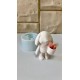 Cute Bucket Rabbit Silicone Mold