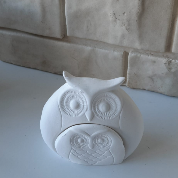 İkili Baykuş Silikon Kalıp