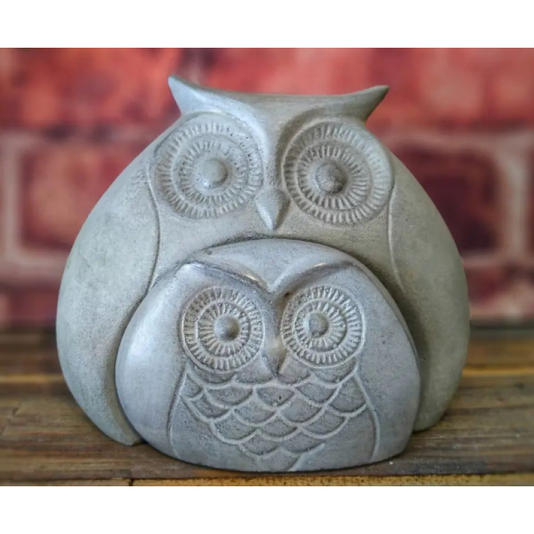 İkili Baykuş Silikon Kalıp