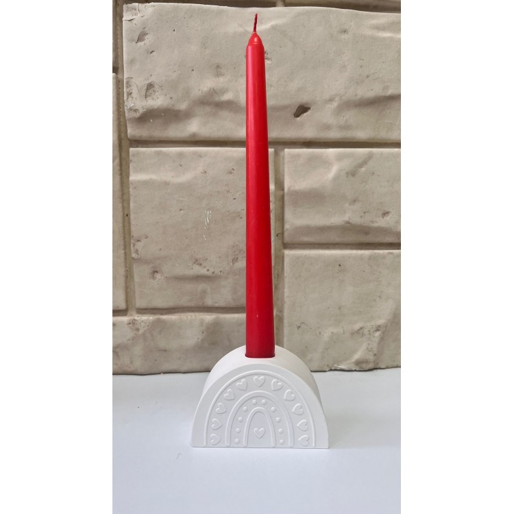 Kalpli Helezonik Şamdan Silikon Kalıp