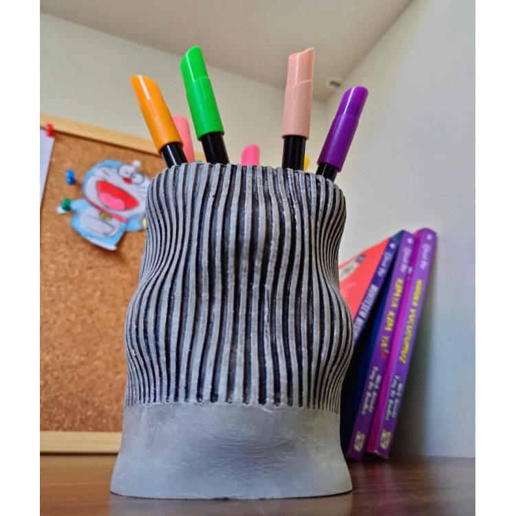 Çorap Saksı/Kalemlik Silikon Kalıp