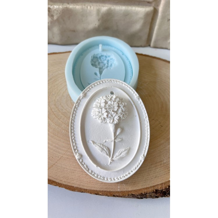 Frame with Flower Branches Silicone Mold Frame with Flower Branches Silicone Mold